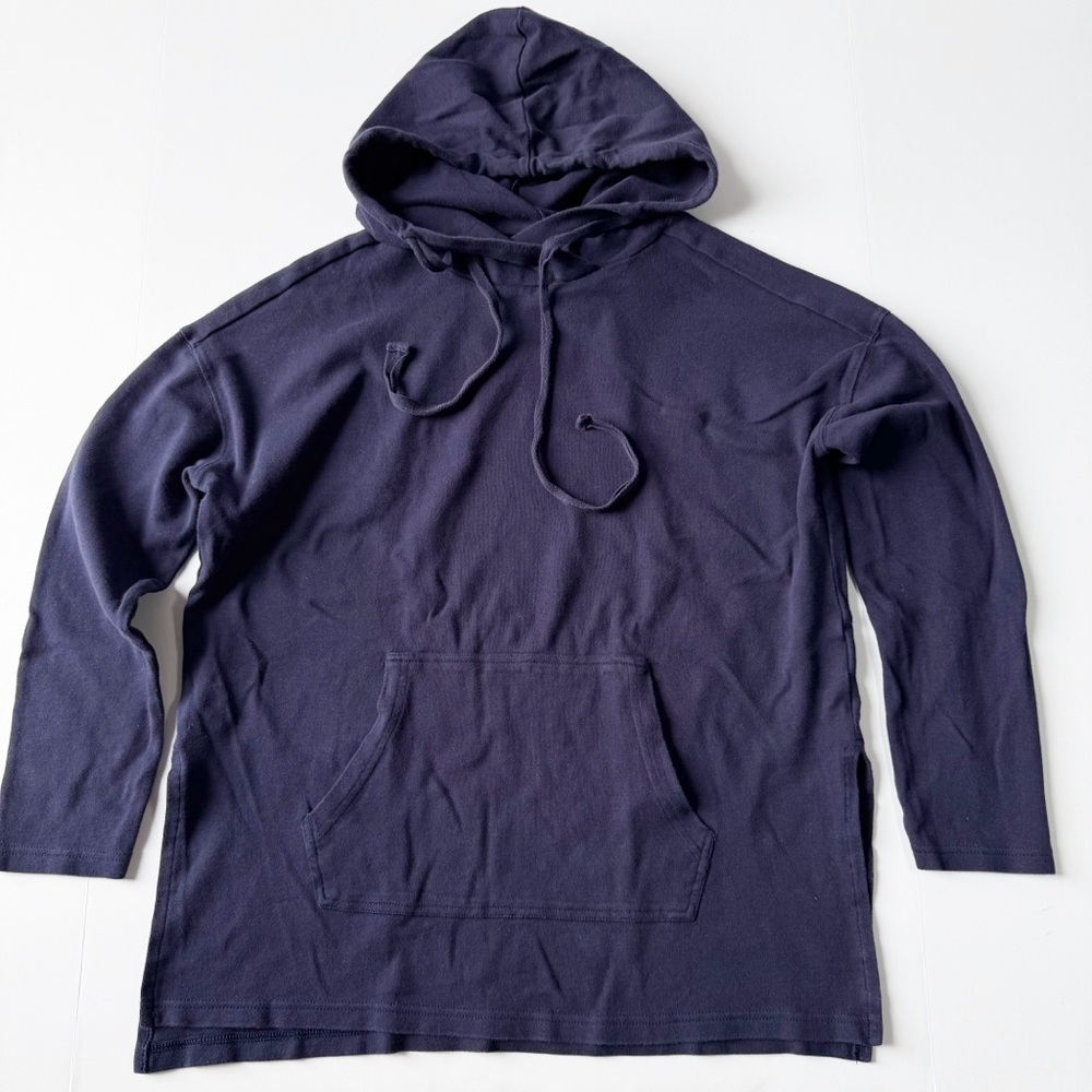 Pact Organic Cotton Pullover Hoodie Navy Mediun